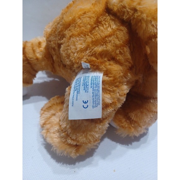 Build A Bear Workshop Tabby Cat 17" Plush Orange Stuffed Animal Toy Kitty Soft - Picture 5 of 8